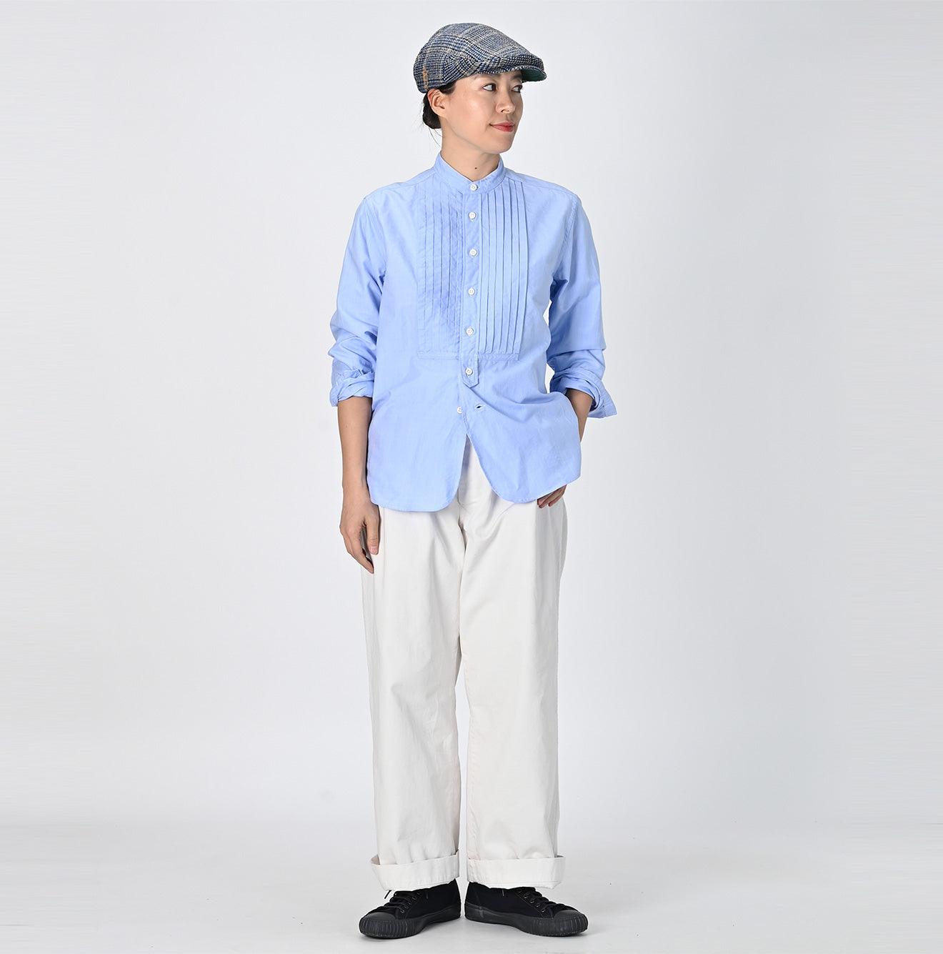 Supima Oxford 908 Pintuck Shirt - 45R by 45rpm studio