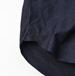 Indigo Supima Oxford 908 Pintuck Shirt - 45R by 45rpm studio