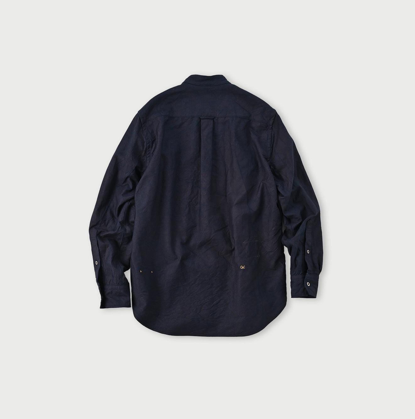 Indigo Supima Oxford 908 Pintuck Shirt - 45R by 45rpm studio - Image 2