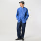 Miko 908 Loafer Pintuck Stand Collar Shirt - 45R by 45rpm studio