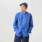 45R Miko 908 Loafer Pintuck Stand Collar Shirt