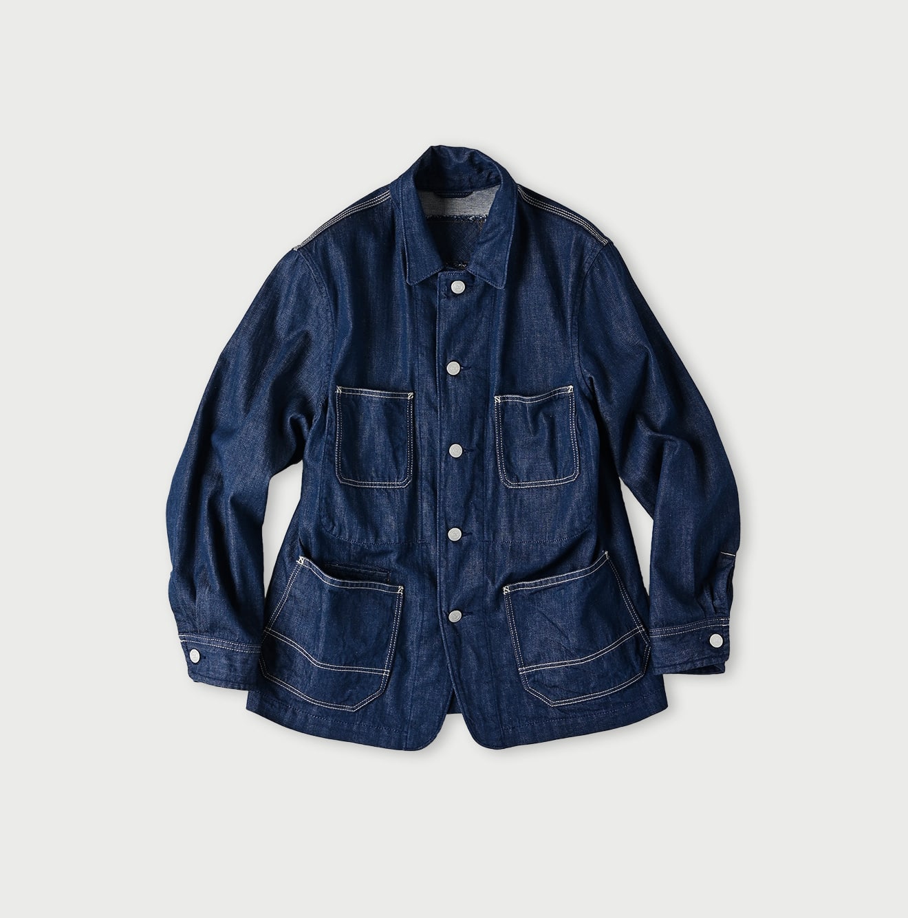 45R Mon-petit Denim 908 4pocket Shirt Nou