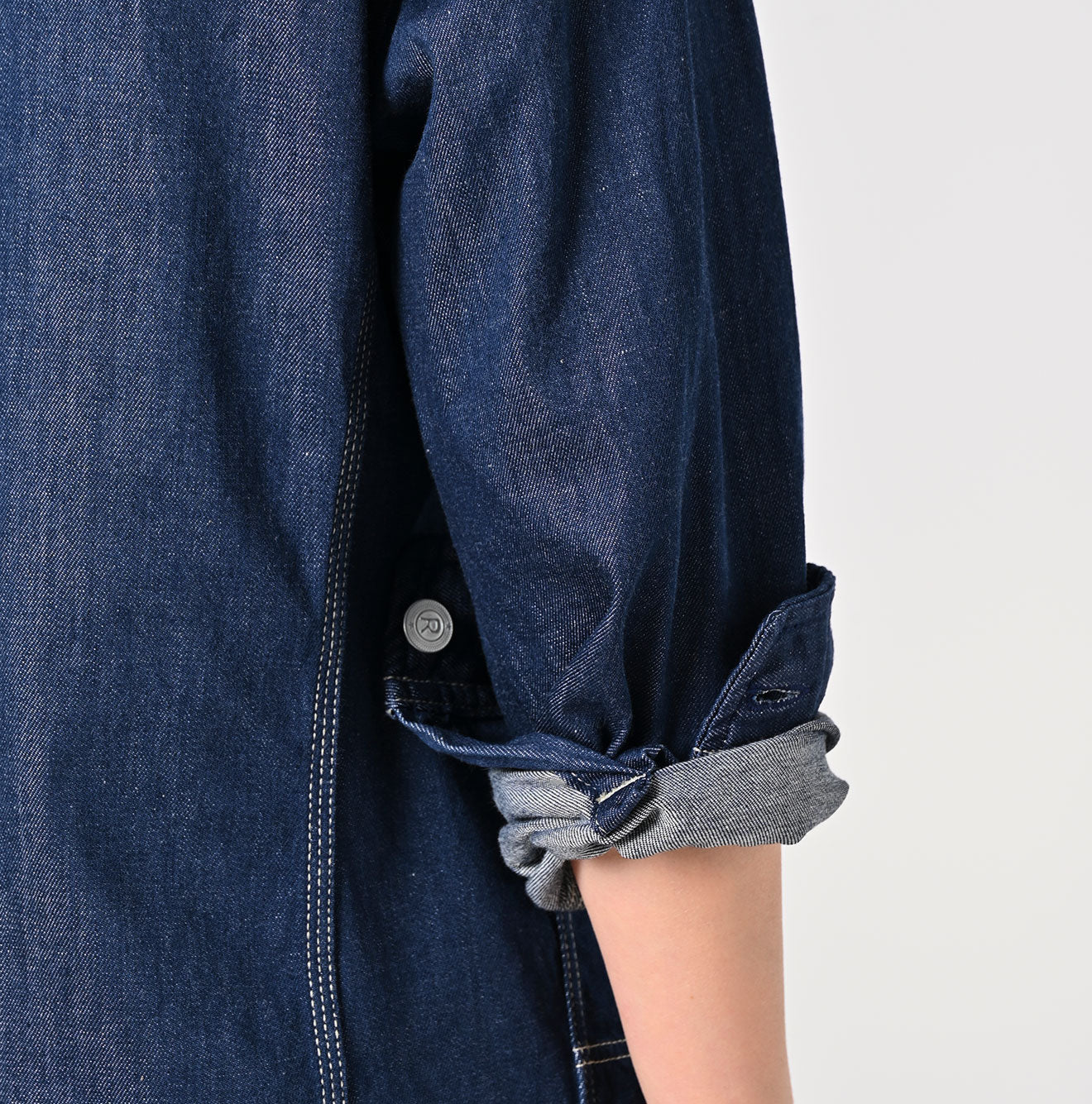 45R Mon-petit Denim 908 4pocket Shirt Nou