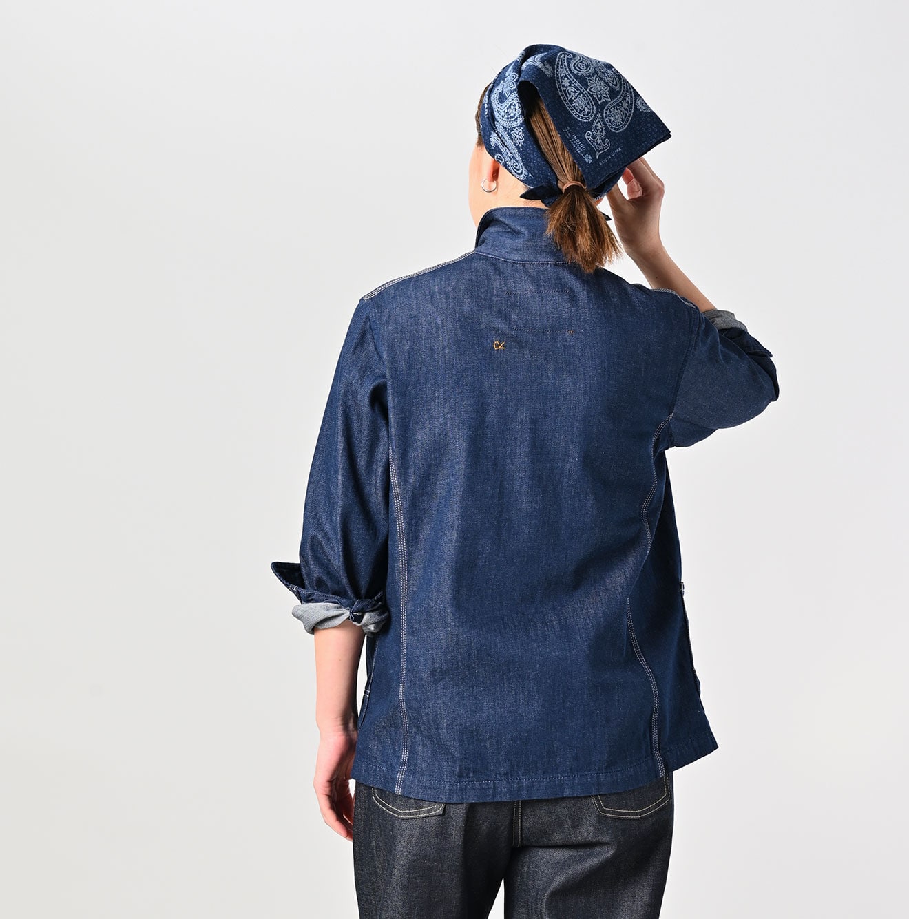 Mon-petit Denim 908 4pocket Shirt Nou - 45R by 45rpm studio