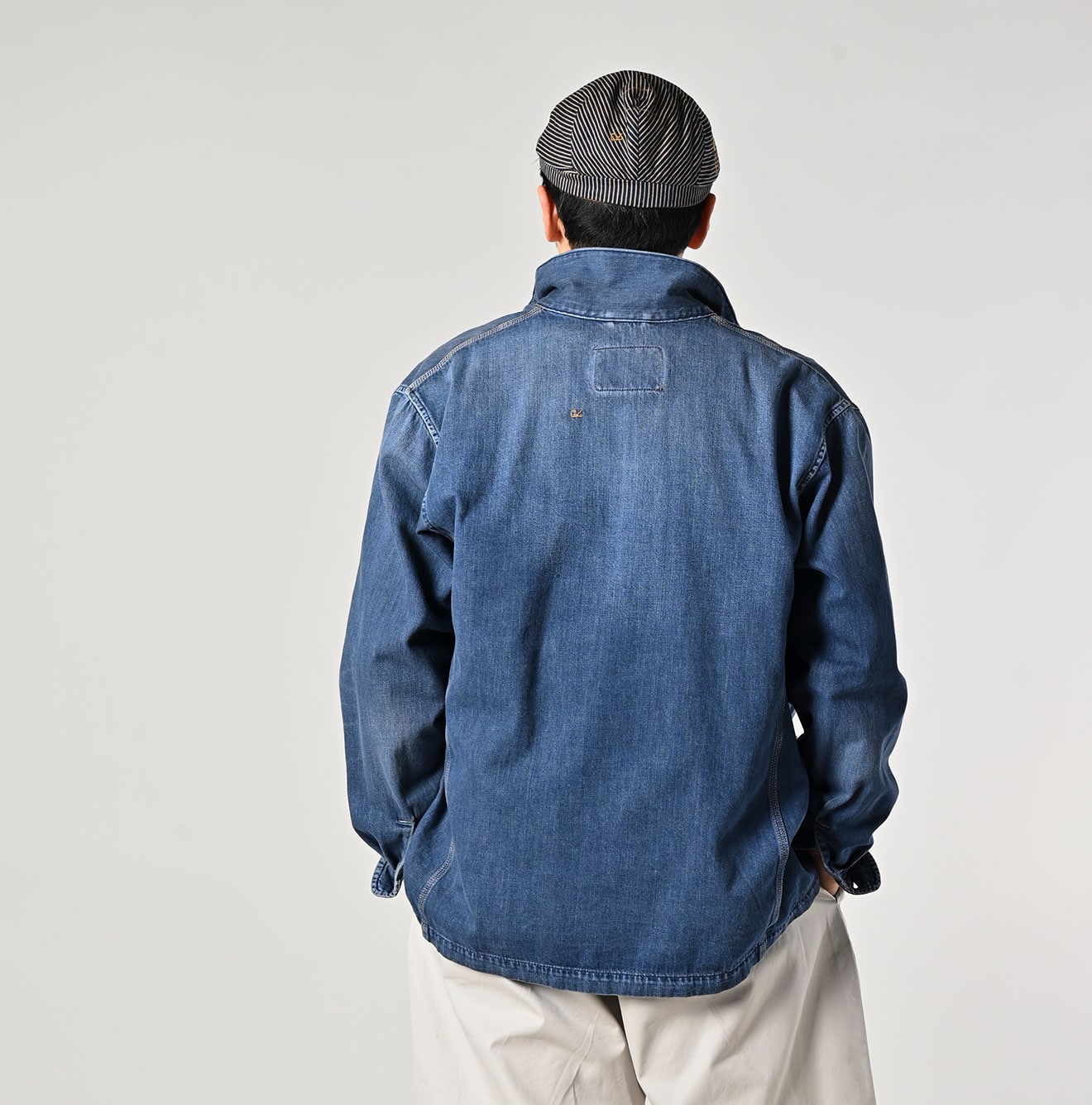 45R Mon-petit Denim 908 4pocket Shirt Tan