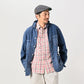 45R Mon-petit Denim 908 4pocket Shirt Tan