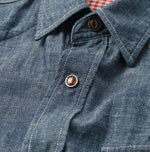 Indigo Dungaree Denim Eastern Shirt Nou - 45R by 45rpm studio