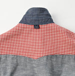 Indigo Dungaree Denim Eastern Shirt Nou - 45R by 45rpm studio