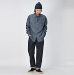 Indigo Dungaree Denim Eastern Shirt Nou - 45R by 45rpm studio