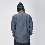 Indigo Dungaree Denim Eastern Shirt Nou - 45R by 45rpm studio