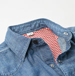 Indigo Dungaree Denim Eastern Shirt Zyu (Size 1 & 2) - 45R by 45rpm studio