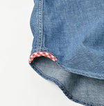 Indigo Dungaree Denim Eastern Shirt Zyu (Size 1 & 2) - 45R by 45rpm studio