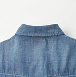 Indigo Dungaree Denim Eastern Shirt Zyu (Size 1 & 2) - 45R by 45rpm studio