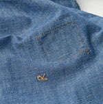 Indigo Dungaree Denim Eastern Shirt Zyu (Size 1 & 2) - 45R by 45rpm studio