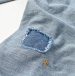 Indigo Dungaree Denim Eastern Shirt Zyu (Size 1 & 2) - 45R by 45rpm studio