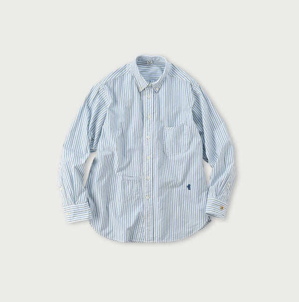 Miko 908 Ocean Buttondown Shirt - 45R by 45rpm studio
