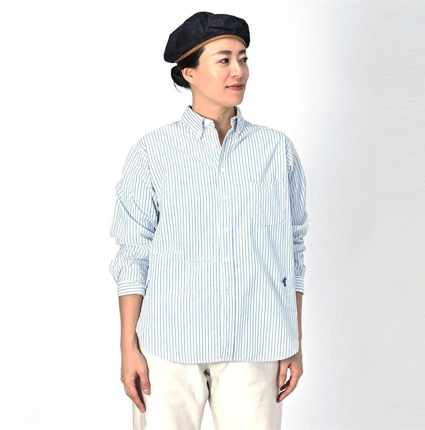 Miko 908 Ocean Buttondown Shirt - 45R by 45rpm studio