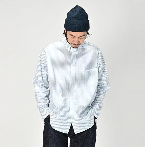 Miko 908 Ocean Buttondown Shirt - 45R by 45rpm studio
