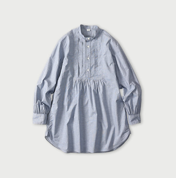 45R Batiste 908 Tuck Stand Collar Shirt