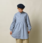 45R Batiste 908 Tuck Stand Collar Shirt