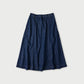 45R Mon-petit Denim Flare Skirt Nou