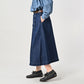 45R Mon-petit Denim Flare Skirt Nou