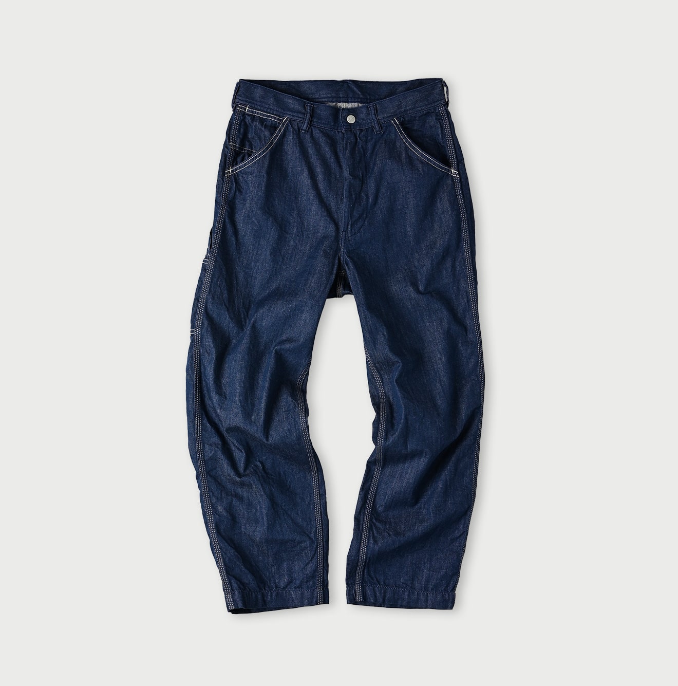 Mon-petit Denim Paiker Pants Nou - 45R by 45rpm studio