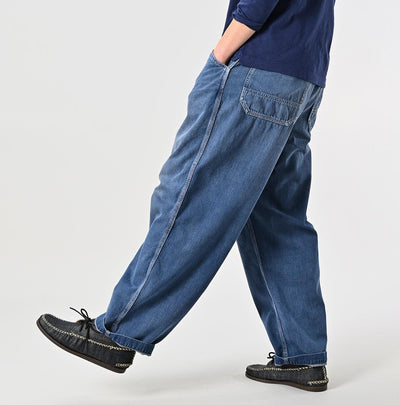 Mon-petit Denim Paiker Pants Tan - 45R by 45rpm studio