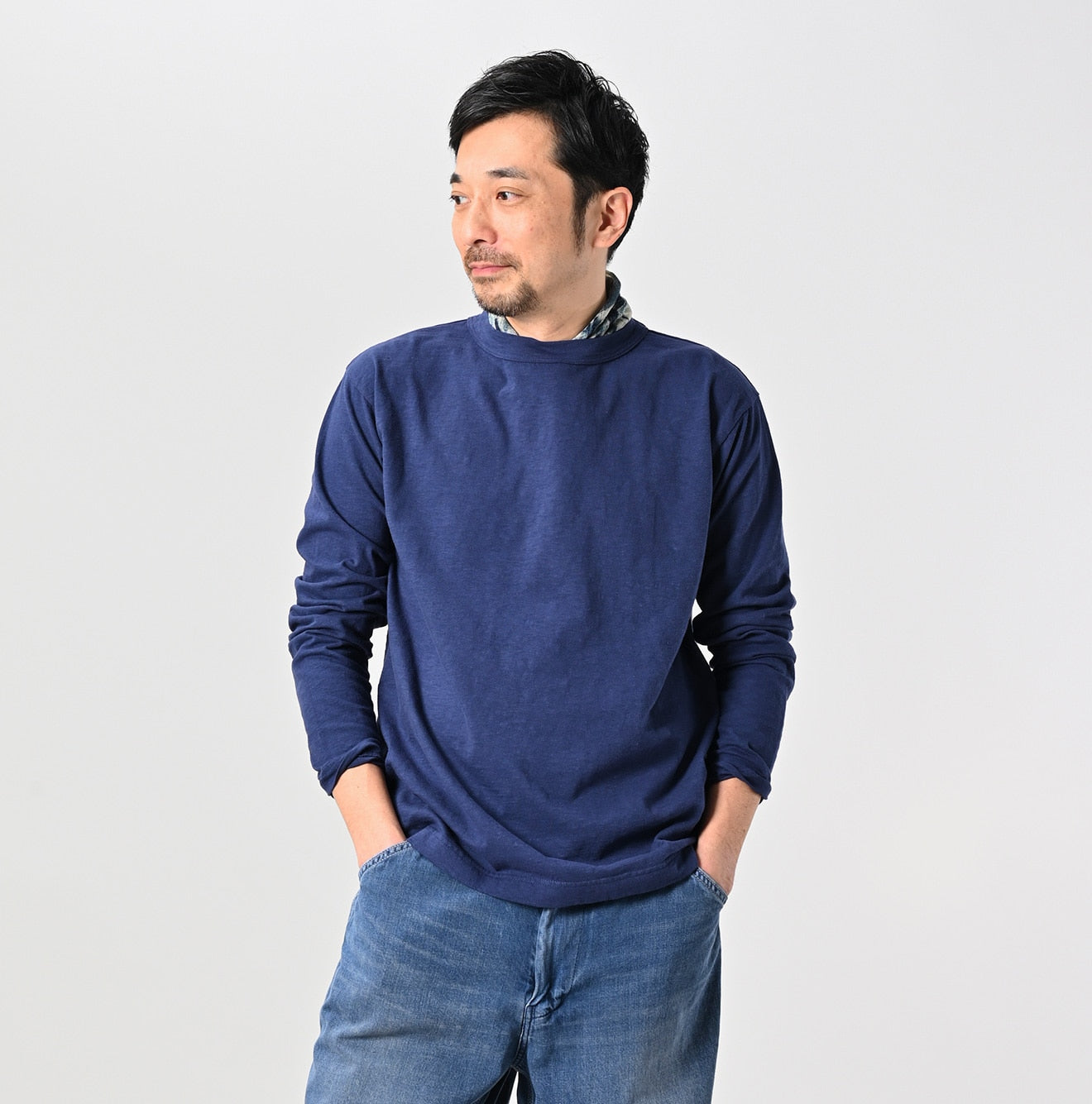 45 Star 908 Long Sleeve T-shirt - 45R by 45rpm studio