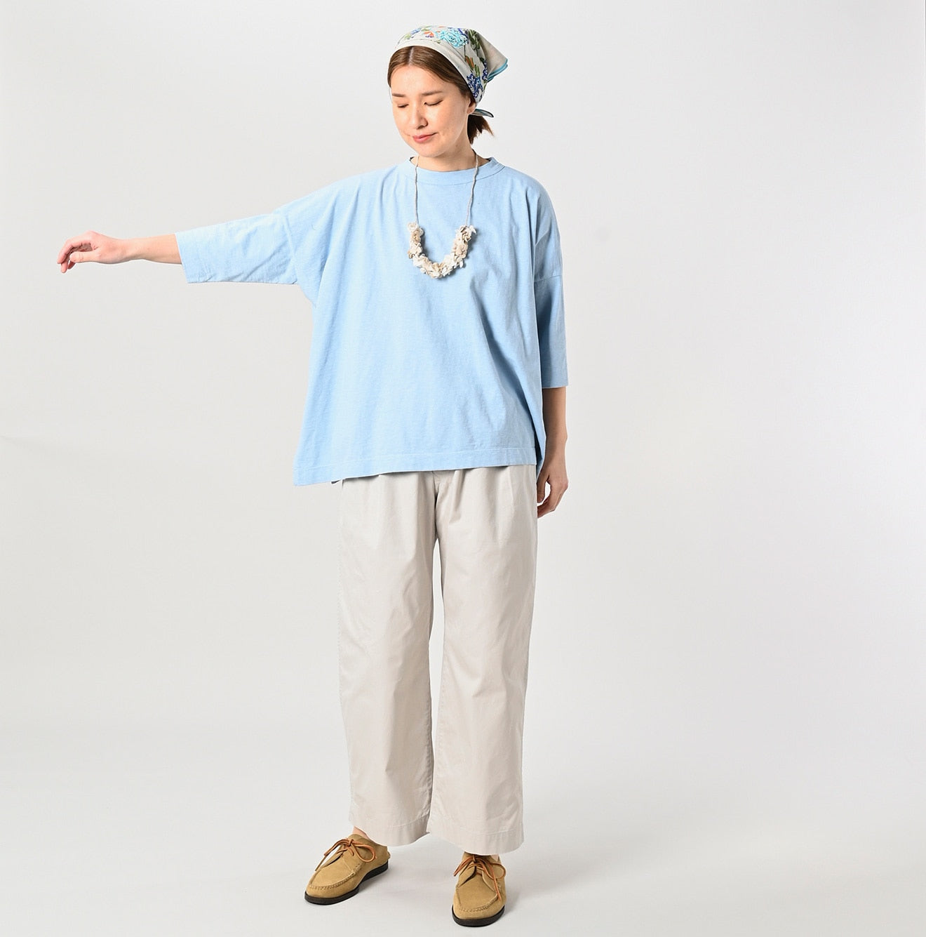 Gabardine Charlotte Baggy Pants (Size 2 & 3) - 45R by 45rpm studio