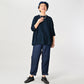 45R Indigo Big Slit T-shirt