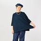 45R Indigo Big Slit T-shirt