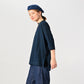 45R Indigo Big Slit T-shirt