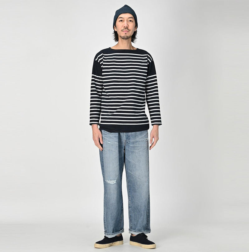 Indigo Basque 908 T-shirt Nou (Size 3) - 45R by 45rpm studio - Image 14