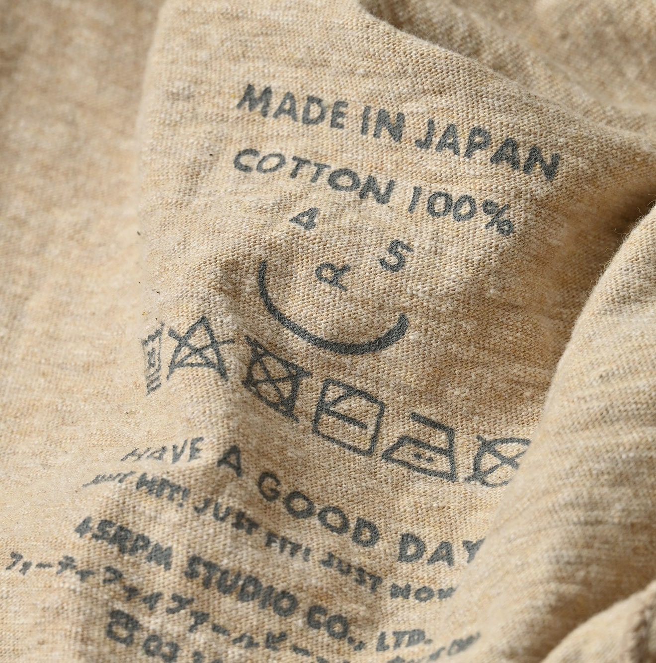 45R Big Slit T-shirt (Top-dyed)