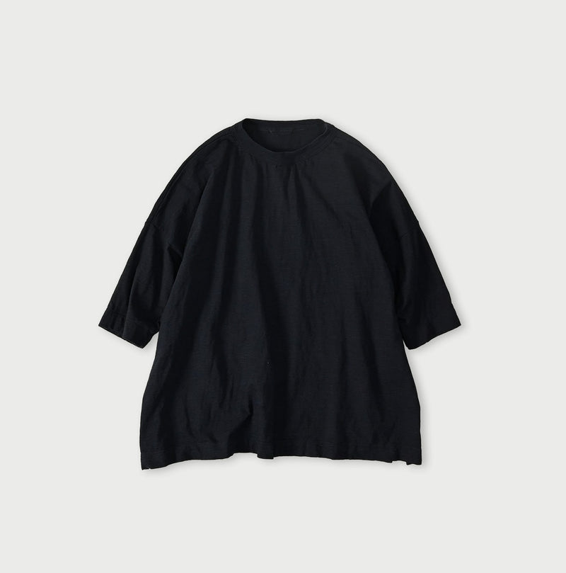 45R Indigo Big Slit T-shirt