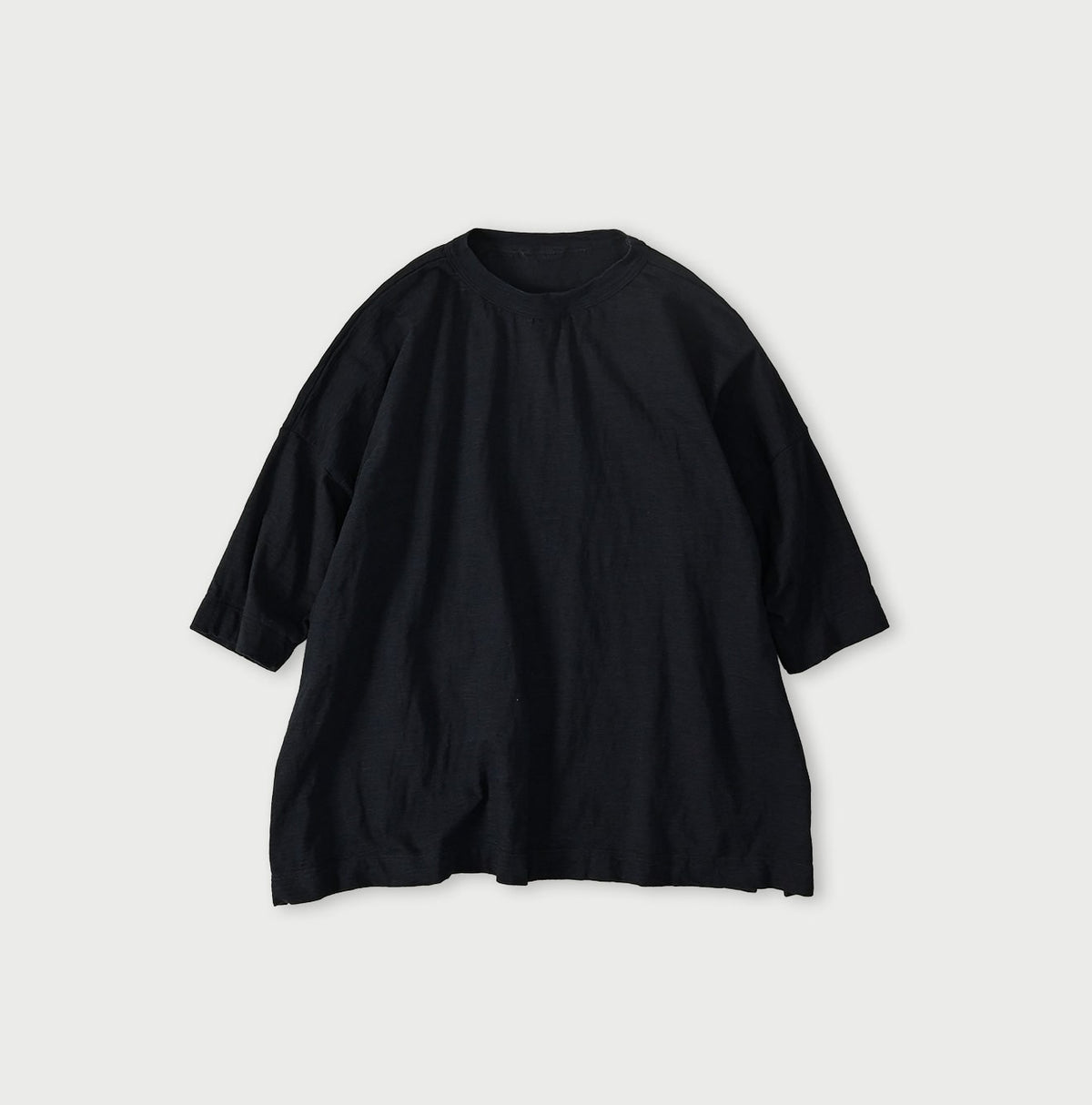 45R Indigo Big Slit T-shirt