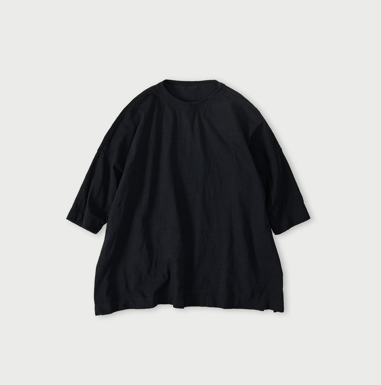 45R Indigo Big Slit T-shirt