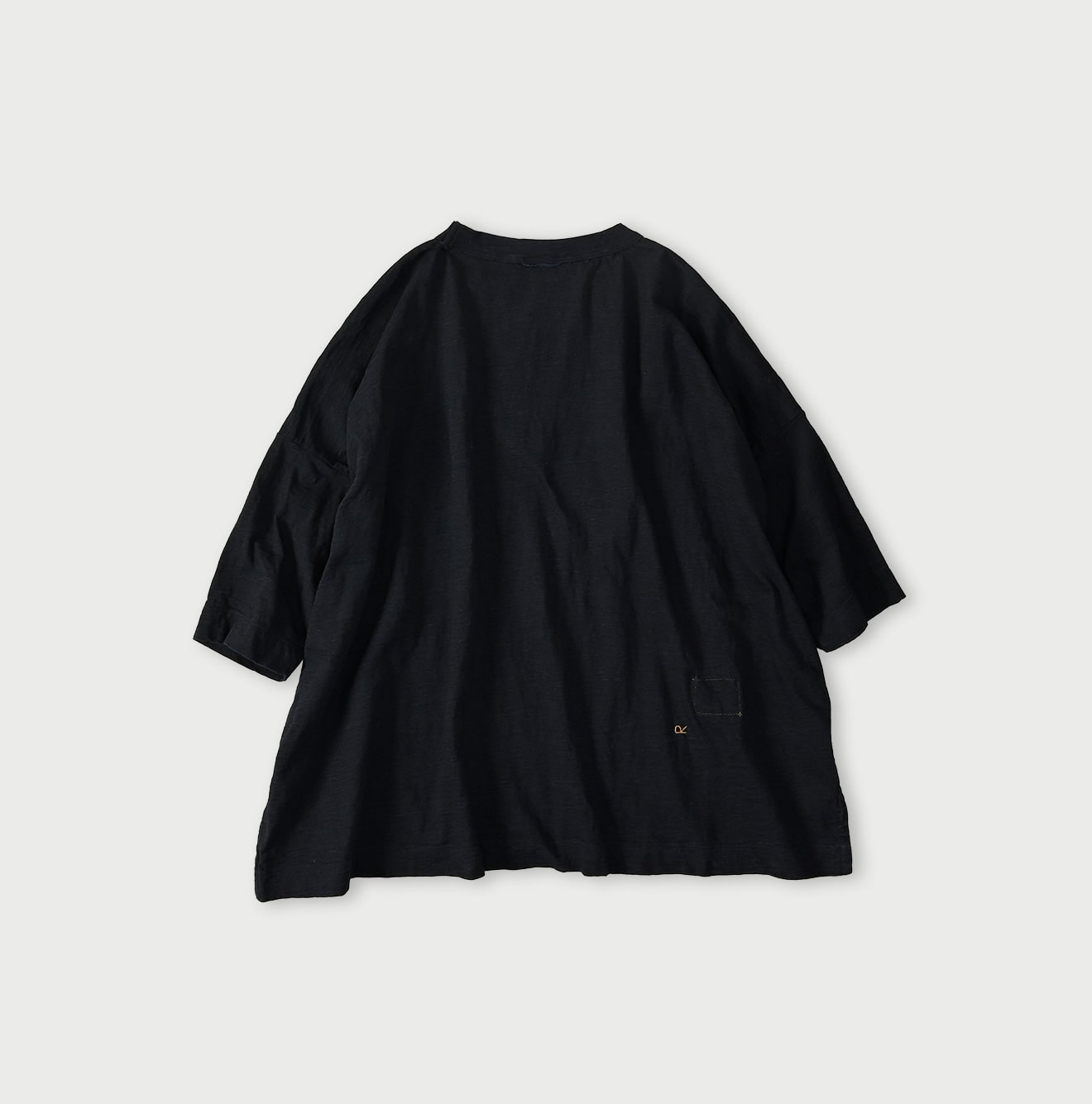 45R Indigo Big Slit T-shirt