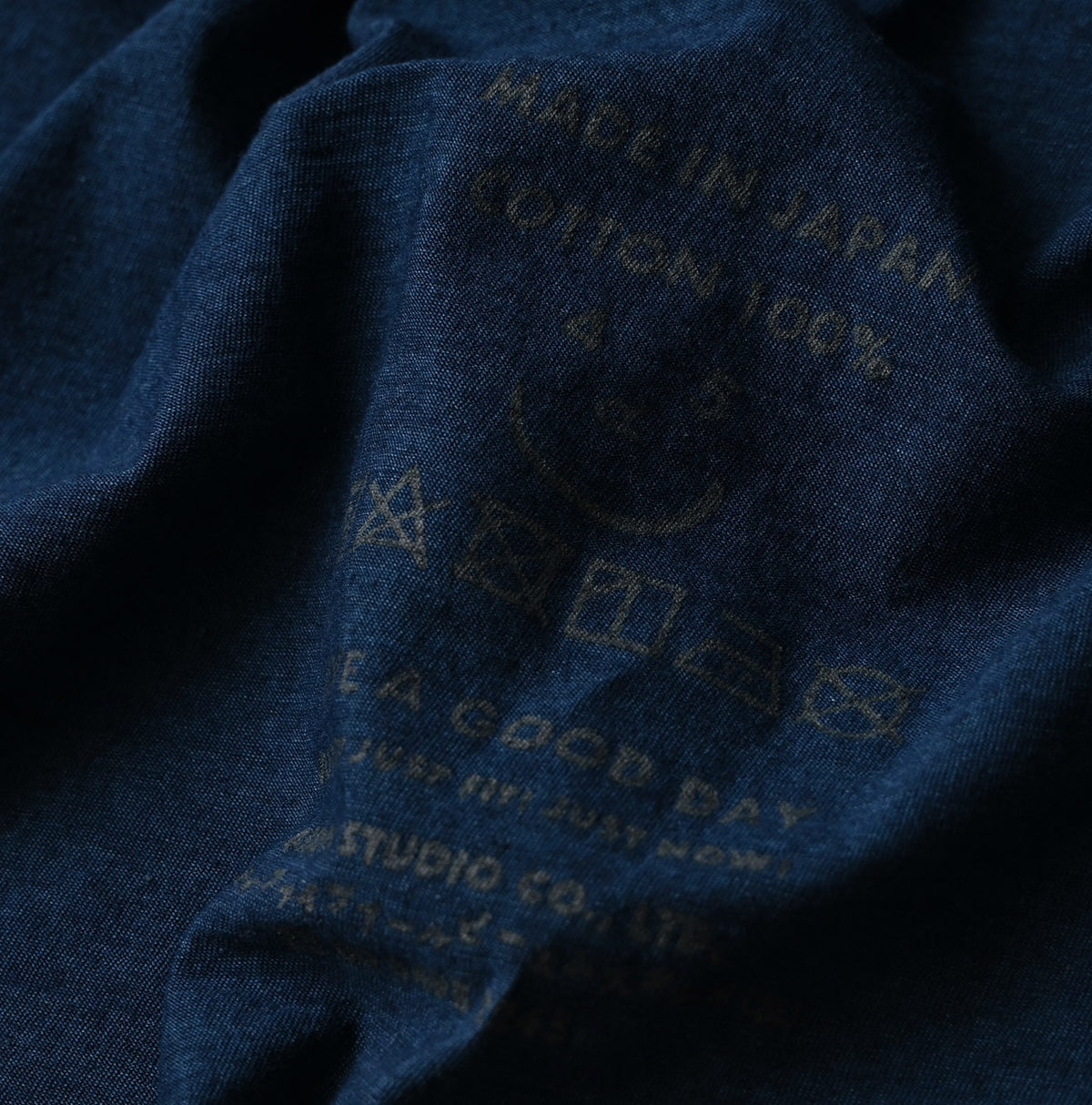 45R Indigo Supima Tenjiku 908 Long Sleeve T-shirt