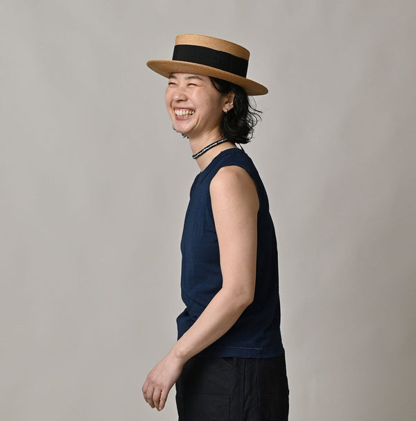 45R Indigo Supima Tenjiku Camisole