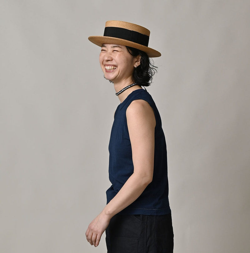 45R Indigo Supima Tenjiku Camisole - Image 4