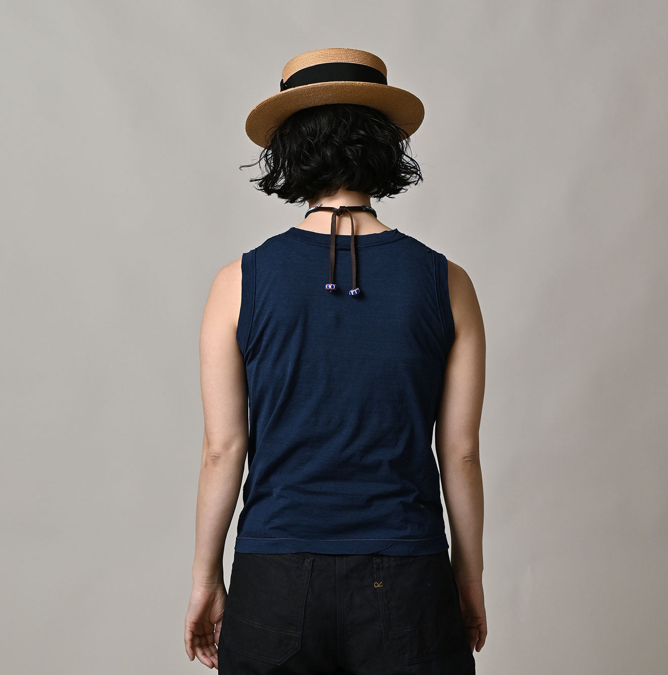 45R Indigo Supima Tenjiku Camisole - Image 5