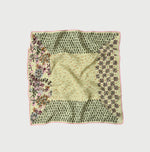 45R Supima Twill Patchwork Flower Bandana
