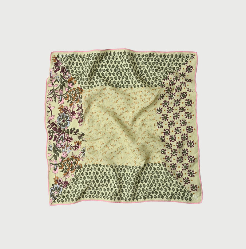 45R Supima Twill Patchwork Flower Bandana - Image 3