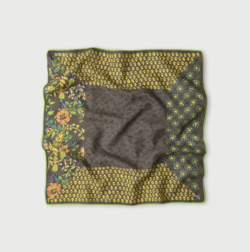 45R Supima Twill Patchwork Flower Bandana - Image 4