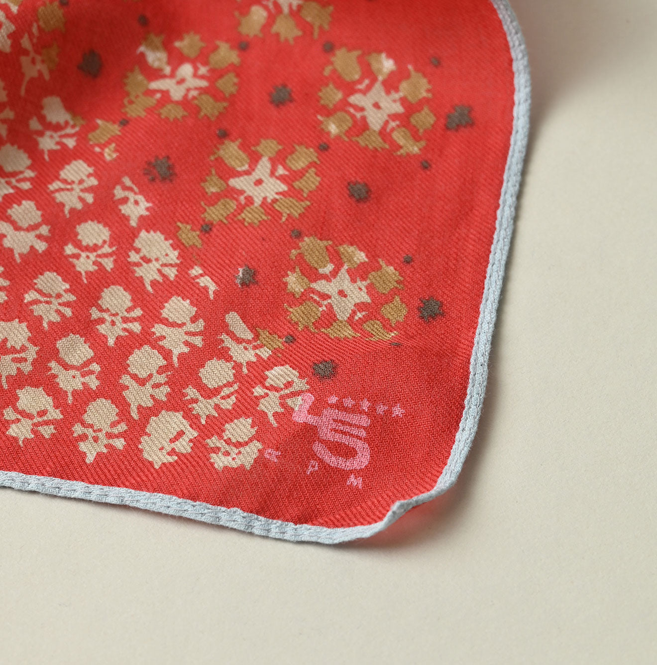 Supima Twill Patchwork Flower Bandana | 45R Official Online Store