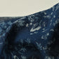 45R Indigo Supima Twill Patchwork Flower Bandana