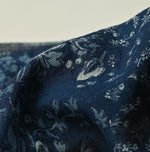 45R Indigo Supima Twill Patchwork Flower Bandana