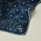 45R Indigo Supima Twill Patchwork Flower Bandana